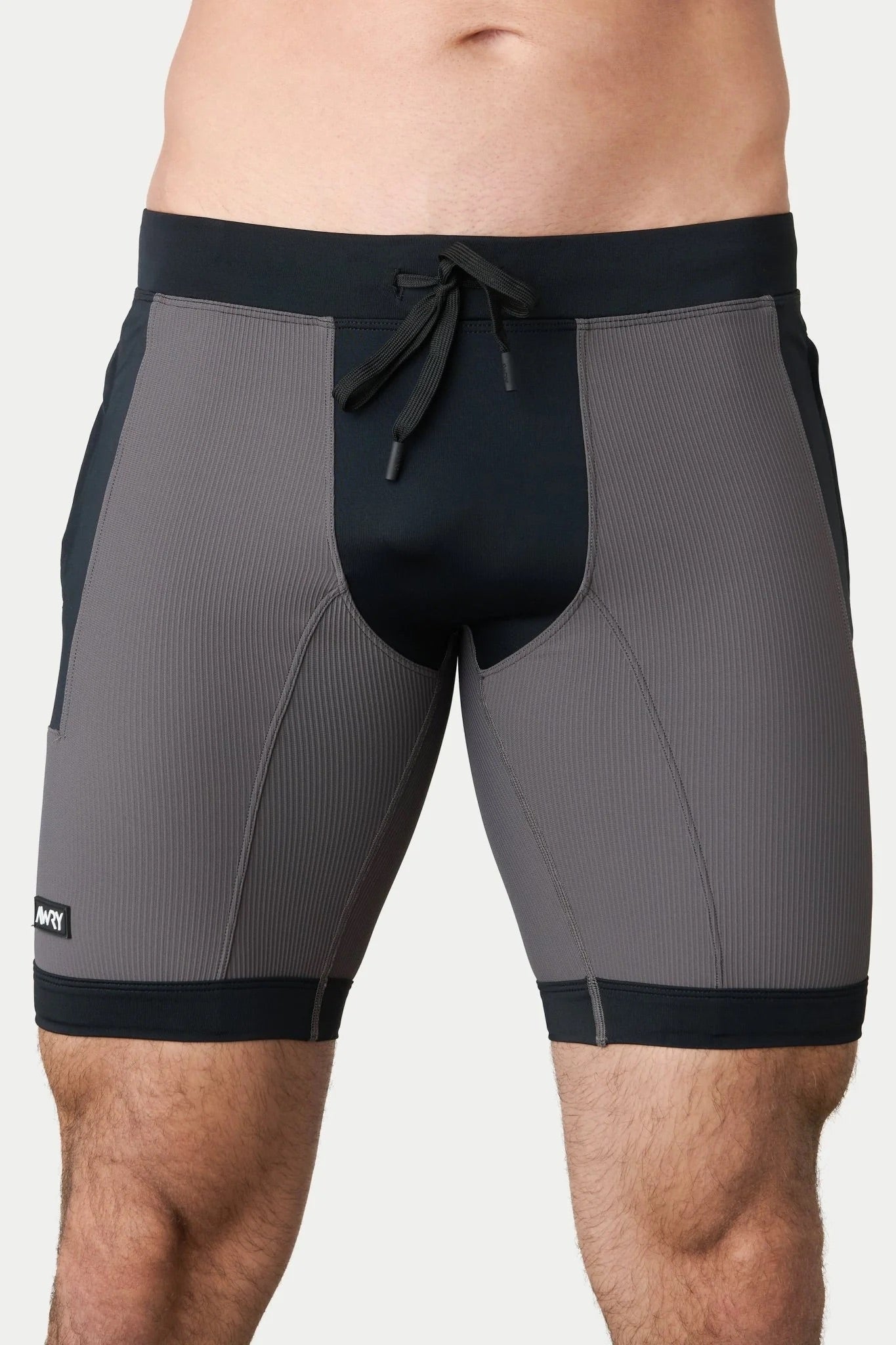 Grey Sprint Half-Tights