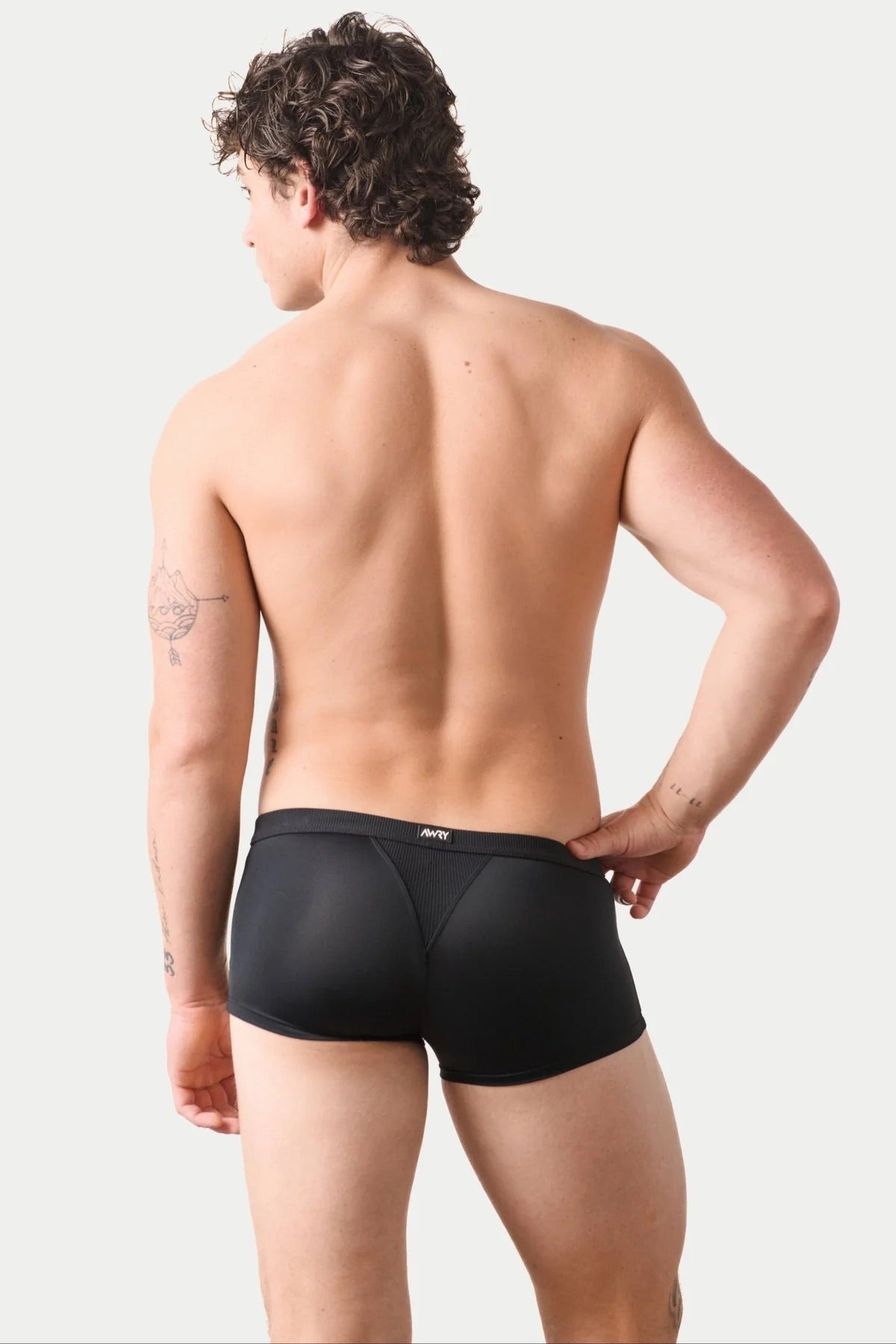 Black Surge Swim Trunk